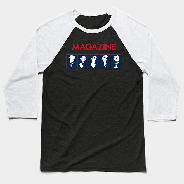 Magazine Baseball T-Shirt by ProductX